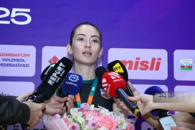 "Abşeron" voleybol kulübü oyuncusu sezonu gümüş madalya ile bitirmeleri hakkında görüşlerini açıkladı