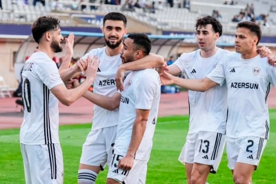 "Karabağ", Azerbaycan Kupası'nda "Araz-Nahçıvan"ı Yenerek Finale Yükseldi