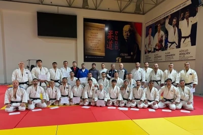 Goranboy'da judo antrenörlerinin profesyonellik düzeyini artırma programı sona erdi - FOTOĞRAFLAR