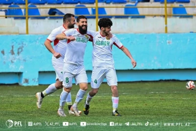2. Lig'de "Şimal", "Kür-Araz" ve "Füzuli" takımları galip geldi