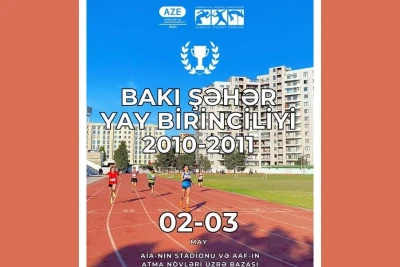 Bakü'de atletizm şehir şampiyonası düzenlenecek